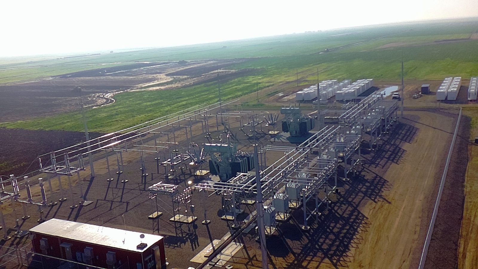 Battery storage site in California, 325 MWh