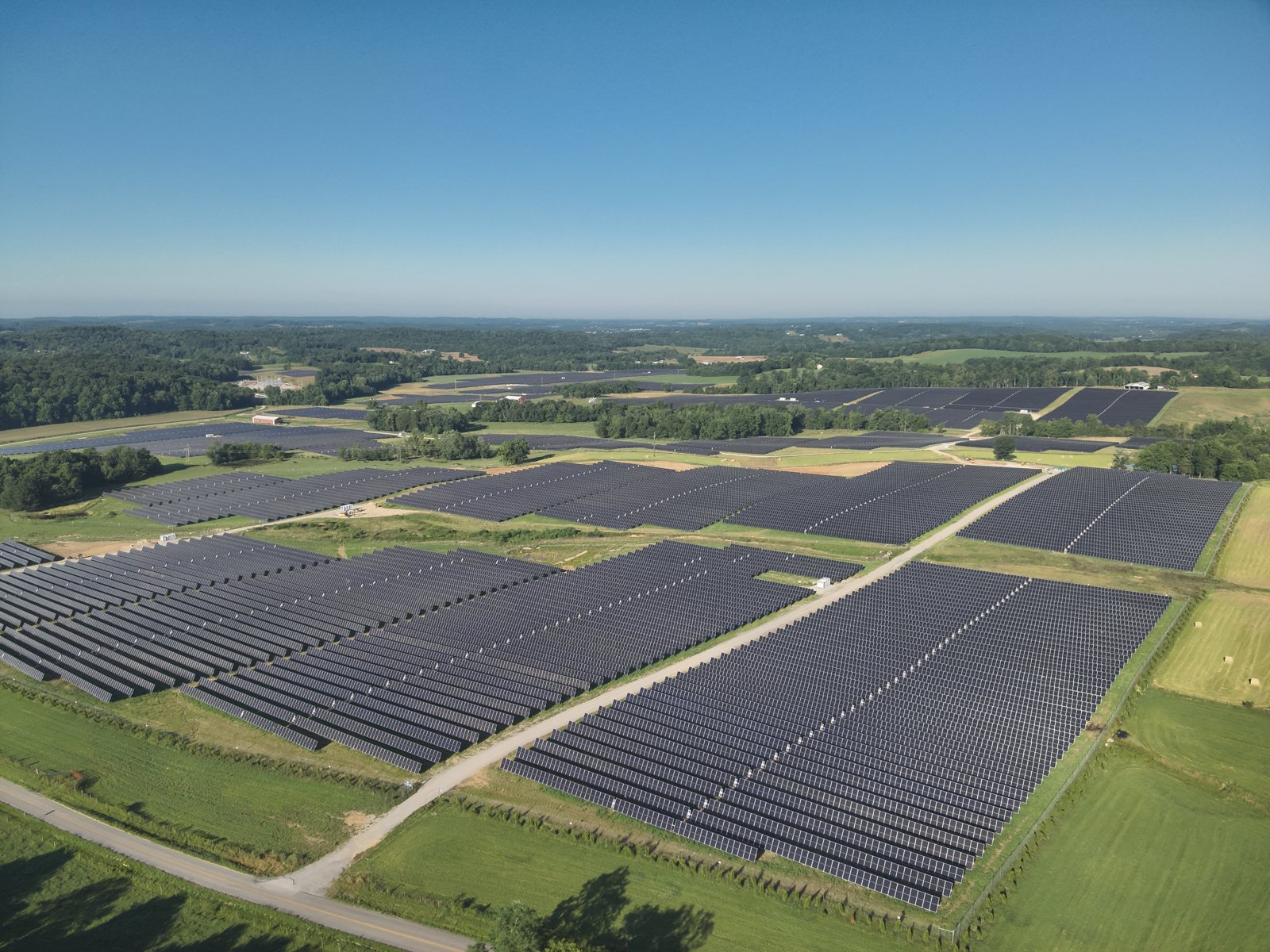 Solar site in Kentucky, 76 MWdc