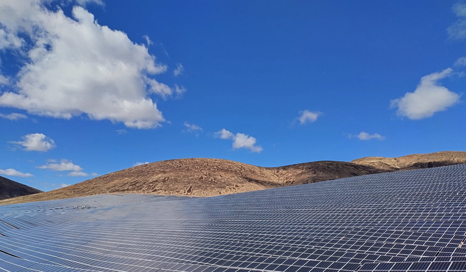 Solar site in Nevada, 61 MWdc