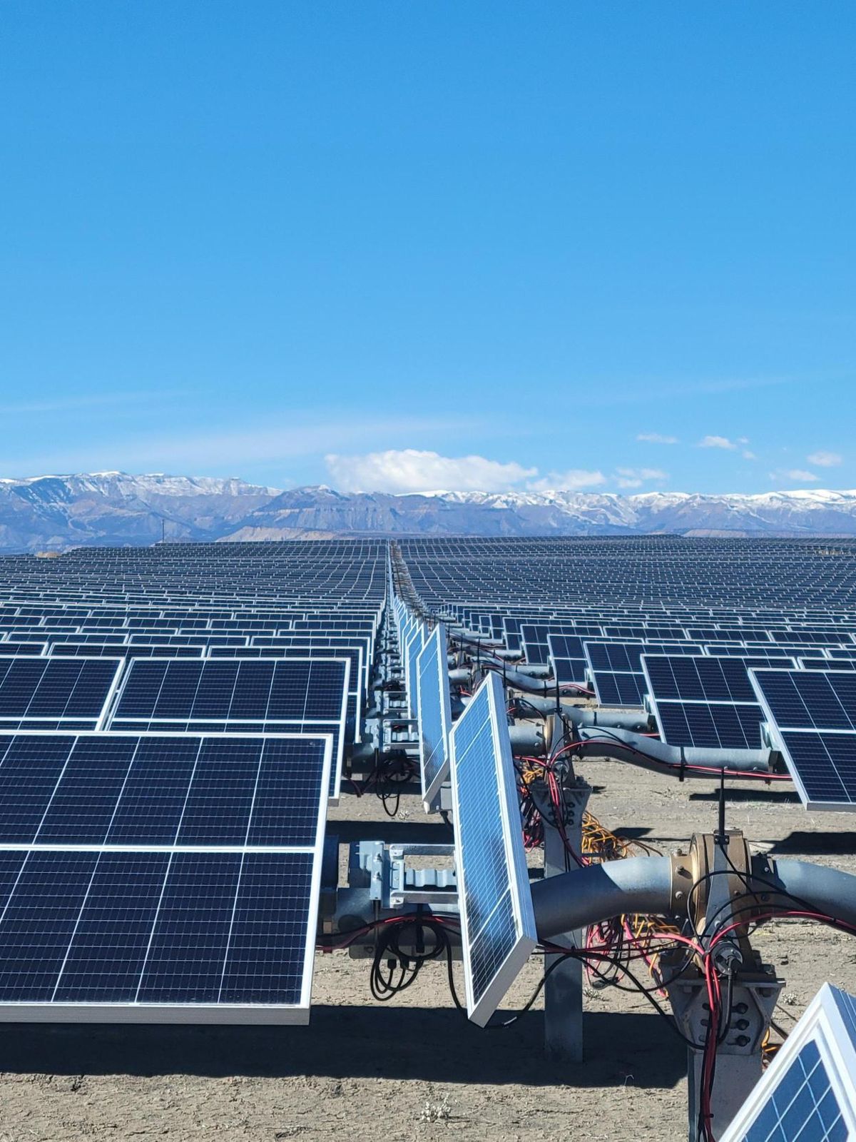 Solar site in Utah, 104 MWdc